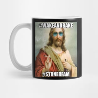 #StonerFam #WakeAndBake Jesus 420 Mug